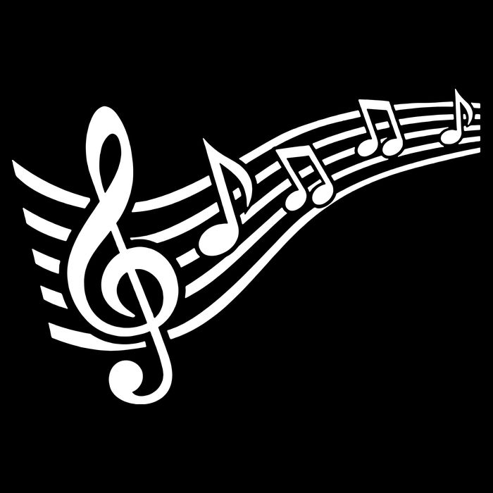 Music Notes Clef 16 in Basic Backpack
