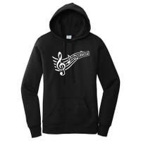 Music Notes Clef Women's Pullover Hoodie