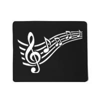 Music Notes Clef Mousepad