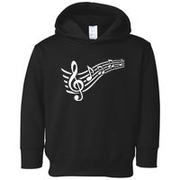 Music Notes Clef Toddler Hoodie