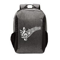 Music Notes Clef Vector Backpack