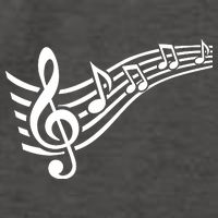 Music Notes Clef Vector Backpack
