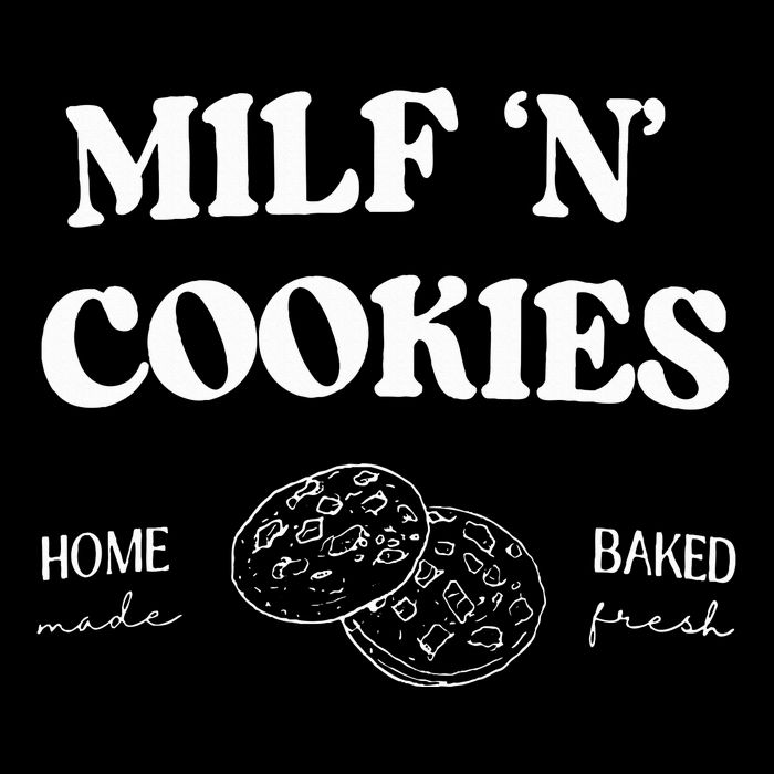 Milf ‘N’ Cookies Home Made Baked Fresh Funny MotherS Day 16 in Basic Backpack