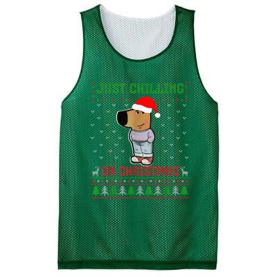 My New Character Is A Chill Guy Meme Funny Chill Guy Meme Mesh Reversible Basketball Jersey Tank