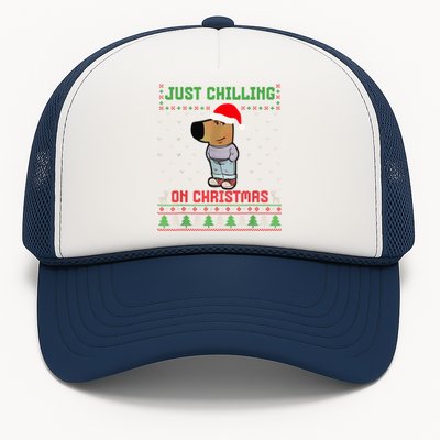 My New Character Is A Chill Guy Meme Funny Chill Guy Meme Trucker Hat