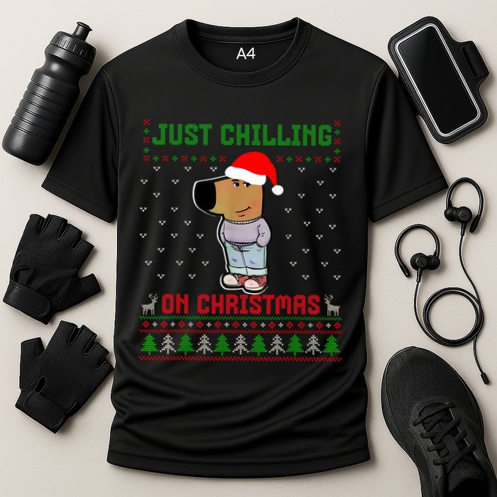 My New Character Is A Chill Guy Meme Funny Chill Guy Meme Performance Shirt