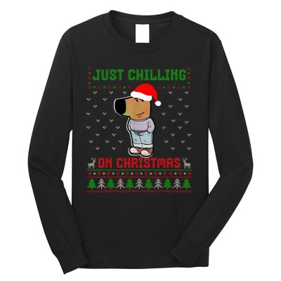 My New Character Is A Chill Guy Meme Funny Chill Guy Meme Long Sleeve Shirt