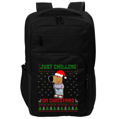 My New Character Is A Chill Guy Meme Funny Chill Guy Meme Impact Tech Backpack