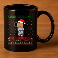 My New Character Is A Chill Guy Meme Funny Chill Guy Meme 11oz C Handle Ceramic Mug