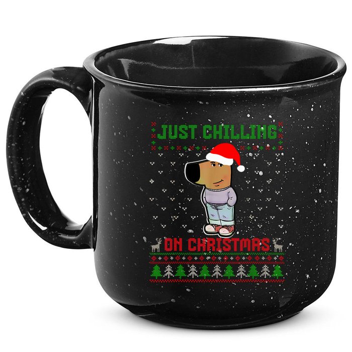 My New Character Is A Chill Guy Meme Funny Chill Guy Meme 15oz Campfire Ceramic Mug