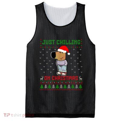 My New Character Is A Chill Guy Meme Funny Chill Guy Meme Mesh Reversible Basketball Jersey Tank