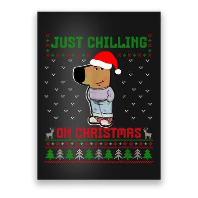 My New Character Is A Chill Guy Meme Funny Chill Guy Meme Poster
