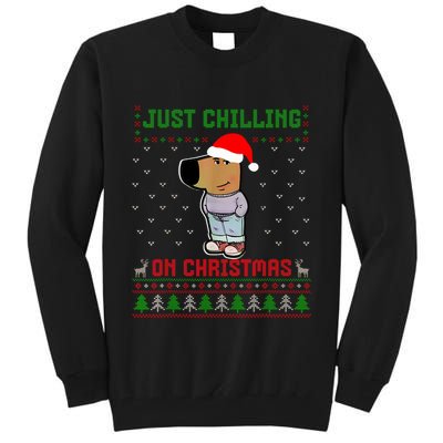 My New Character Is A Chill Guy Meme Funny Chill Guy Meme Tall Sweatshirt