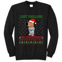 My New Character Is A Chill Guy Meme Funny Chill Guy Meme Tall Sweatshirt