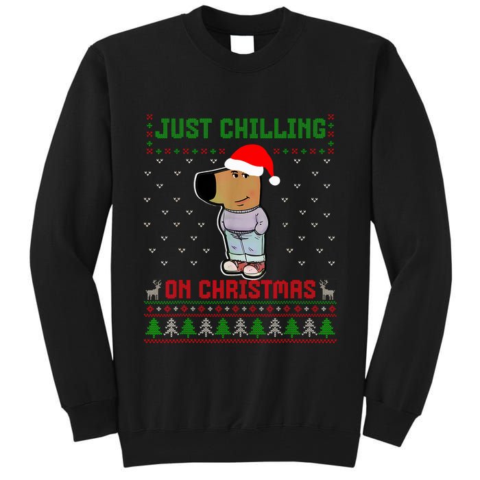 My New Character Is A Chill Guy Meme Funny Chill Guy Meme Tall Sweatshirt