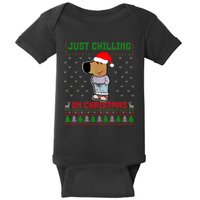 My New Character Is A Chill Guy Meme Funny Chill Guy Meme Baby Bodysuit
