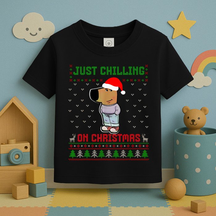 My New Character Is A Chill Guy Meme Funny Chill Guy Meme Toddler T-Shirt