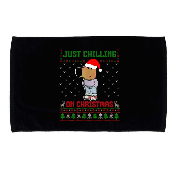 My New Character Is A Chill Guy Meme Funny Chill Guy Meme Microfiber Hand Towel