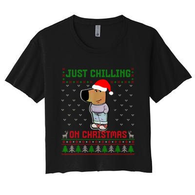 My New Character Is A Chill Guy Meme Funny Chill Guy Meme Crop Top