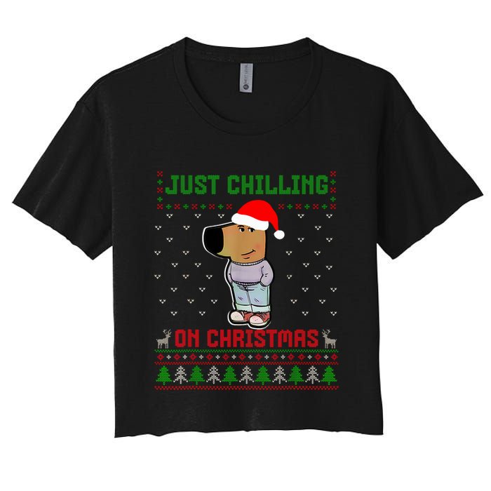 My New Character Is A Chill Guy Meme Funny Chill Guy Meme Crop Top