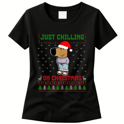My New Character Is A Chill Guy Meme Funny Chill Guy Meme Womens T-Shirt
