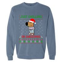 My New Character Is A Chill Guy Meme Funny Chill Guy Meme Garment-Dyed Sweatshirt