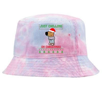 My New Character Is A Chill Guy Meme Funny Chill Guy Meme Tie-Dyed Bucket Hat