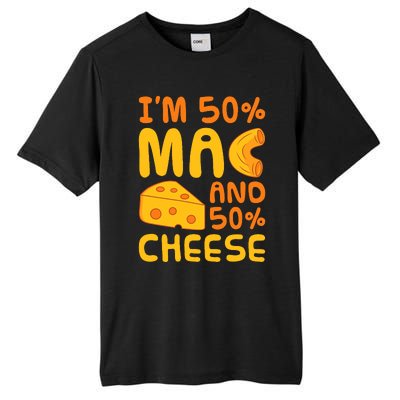 Mac N Cheese Pasta American Macaroni And Cheese Tall Fusion ChromaSoft Performance T-Shirt