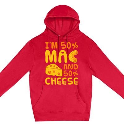 Mac N Cheese Pasta American Macaroni And Cheese Premium Pullover Hoodie