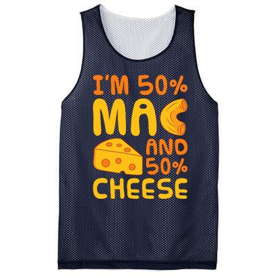 Mac N Cheese Pasta American Macaroni And Cheese Mesh Reversible Basketball Jersey Tank