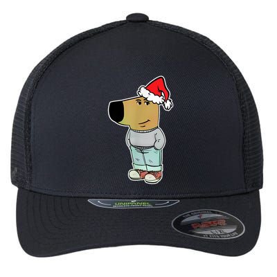 My New Character Is A Chill Guy Funny Christmas Dog Meme Flexfit Unipanel Trucker Cap