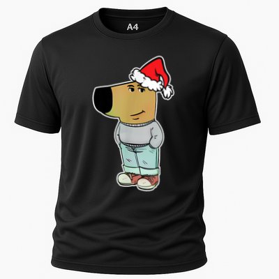 My New Character Is A Chill Guy Funny Christmas Dog Meme Performance Shirt