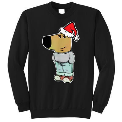 My New Character Is A Chill Guy Funny Christmas Dog Meme Sweatshirt