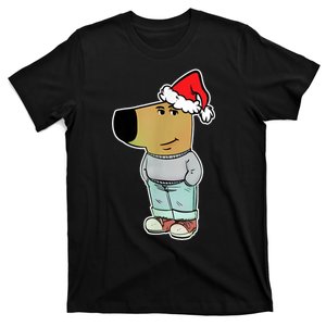 My New Character Is A Chill Guy Funny Christmas Dog Meme T-Shirt