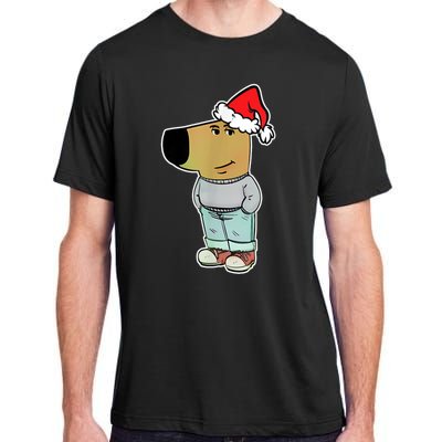 My New Character Is A Chill Guy Funny Christmas Dog Meme Adult ChromaSoft Performance T-Shirt