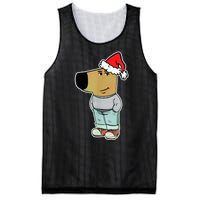 My New Character Is A Chill Guy Funny Christmas Dog Meme Mesh Reversible Basketball Jersey Tank