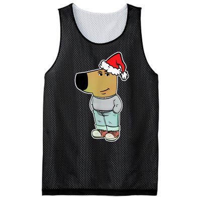 My New Character Is A Chill Guy Funny Christmas Dog Meme Mesh Reversible Basketball Jersey Tank