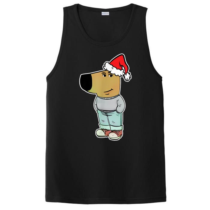 My New Character Is A Chill Guy Funny Christmas Dog Meme PosiCharge Competitor Tank