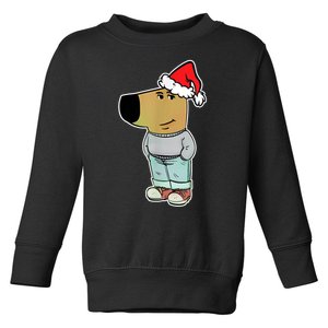 My New Character Is A Chill Guy Funny Christmas Dog Meme Toddler Sweatshirt