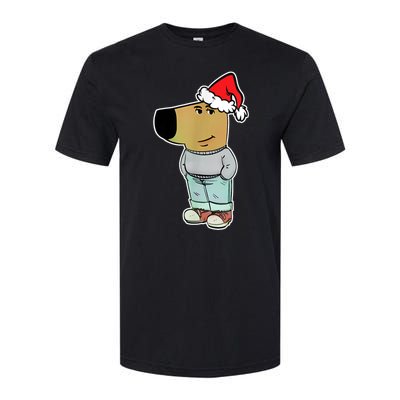 My New Character Is A Chill Guy Funny Christmas Dog Meme Softstyle CVC T-Shirt