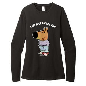 My New Character Is A Chill Guy Funny I Am Just A Chill Guy Womens CVC Long Sleeve Shirt