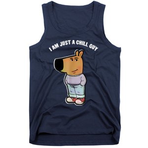 My New Character Is A Chill Guy Funny I Am Just A Chill Guy Tank Top