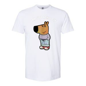 My New Character Is A Chill Guy Funny I Am Just A Chill Guy Softstyle CVC T-Shirt