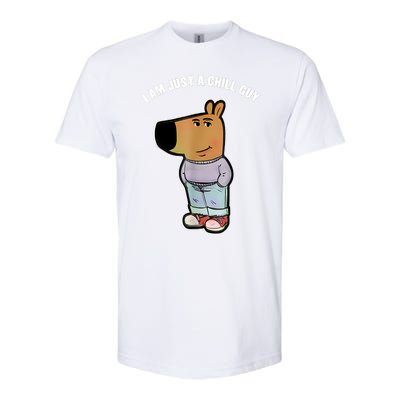 My New Character Is A Chill Guy Funny I Am Just A Chill Guy Softstyle CVC T-Shirt