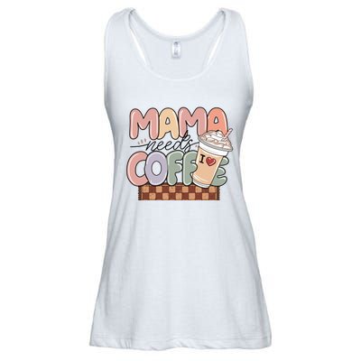 Mama Needs Coffee MotherS Day Graphic Ladies Essential Flowy Tank