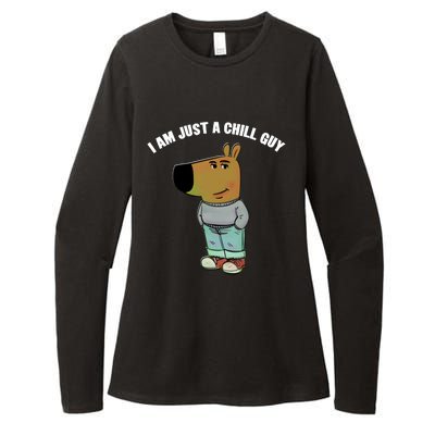 My New Character Is A Chill Guy I Am Just A Chill Guy Funny Womens CVC Long Sleeve Shirt