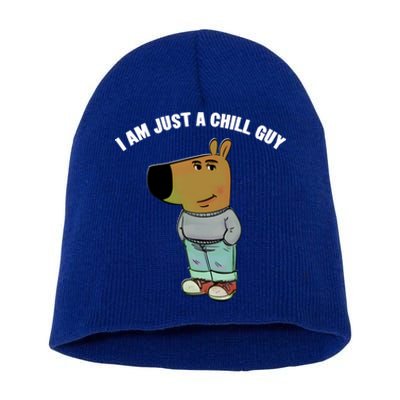 My New Character Is A Chill Guy I Am Just A Chill Guy Funny Short Acrylic Beanie