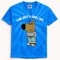 My New Character Is A Chill Guy I Am Just A Chill Guy Funny Kids Tie-Dye T-Shirt