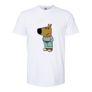 My New Character Is A Chill Guy I Am Just A Chill Guy Funny Softstyle CVC T-Shirt