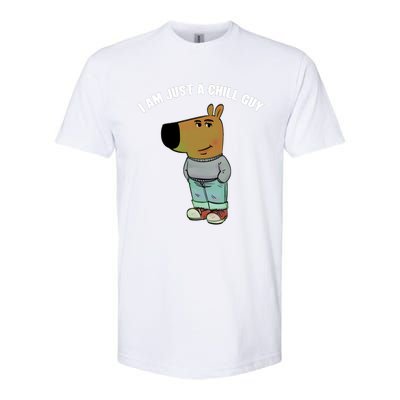 My New Character Is A Chill Guy I Am Just A Chill Guy Funny Softstyle CVC T-Shirt